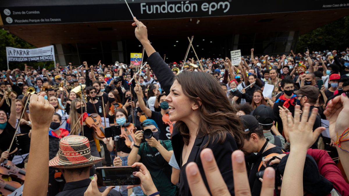 La banda sonora de la protesta colombiana  Cultura